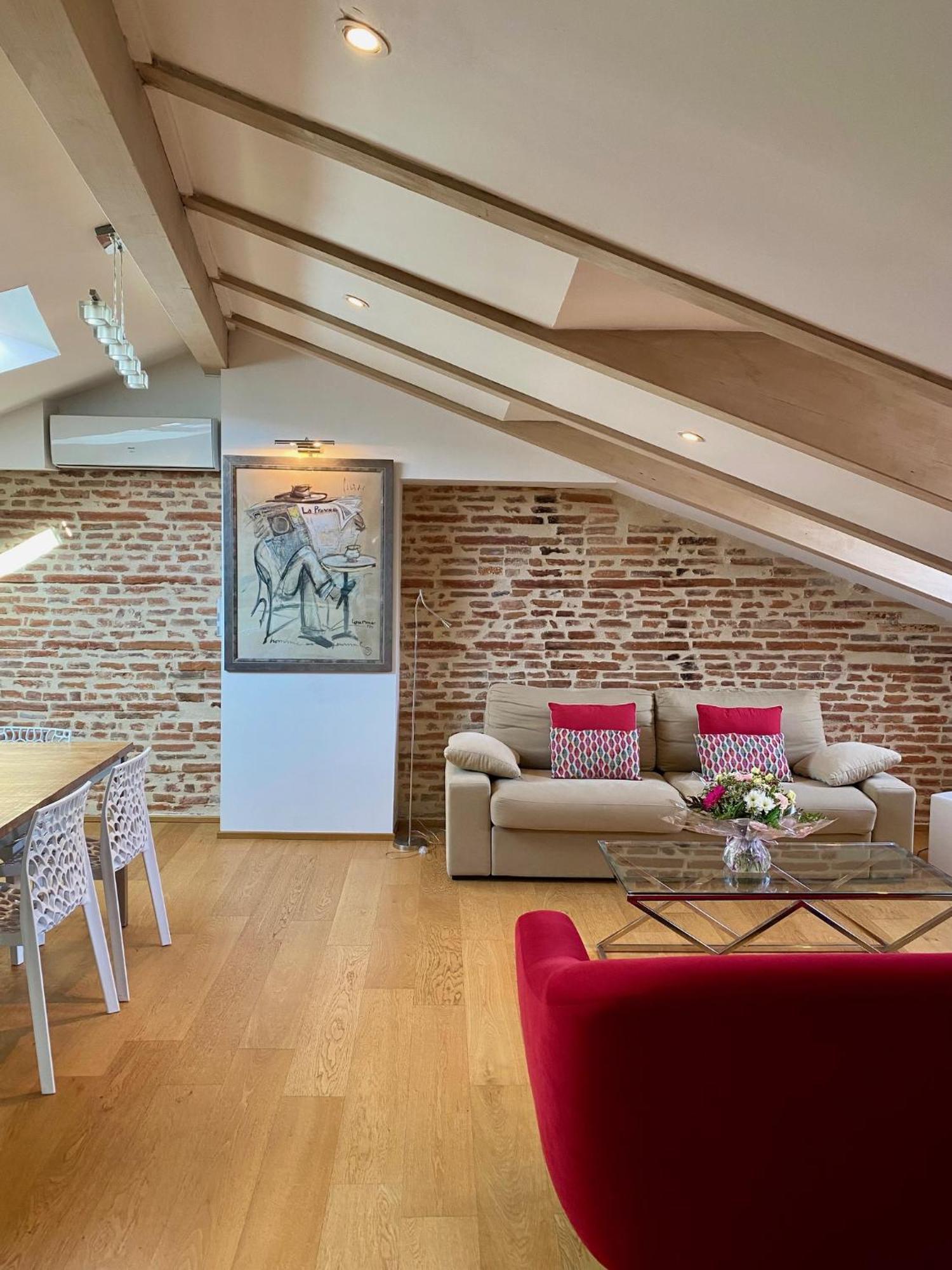 Les Toits Du Capitole - Loft De Standing 60 M2 - Parking En Option Toulouse Exterior photo